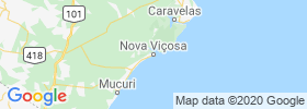 Nova Vicosa map